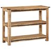 vidaXL Console Table 39.4"x13.8"x29.5" Solid Wood Mango