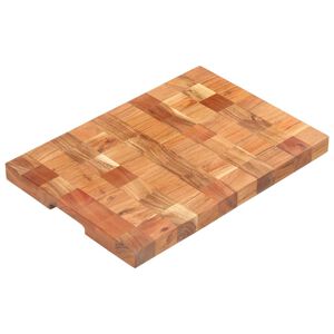 vidaXL Chopping Board 19.7"x13.4"x1.5" Solid Acacia Wood