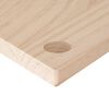 vidaXL Desk Top 39.4x23.6x1.0" Solid Wood Pine