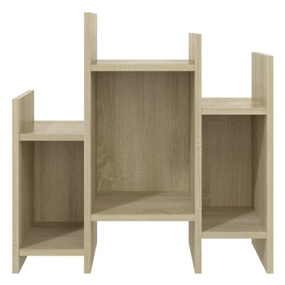 vidaXL Side Cabinet Sonoma Oak 24"x10.2"x24" Chipboard