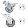 vidaXL 32 pcs Swivel Casters 1.97 " (8x143436)