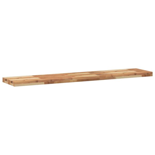 vidaXL Floating Shelf Acacia Wood Solid Acacia wood 55.1 x 11.8 x 1.6 in