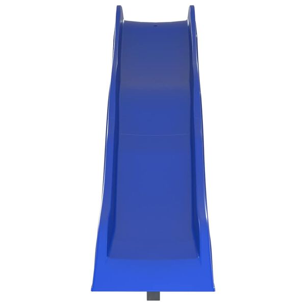 vidaXL Play Slide Blue Polypropylene (PP) 82.7 in long Durable