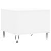 vidaXL Coffee Table White Engineered wood Medium Modern Coffee Table