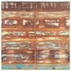 vidaXL Coffee Table Mixed Color Solid Reclaimed Wood 31.5x31.5 in