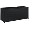 vidaXL Storage Box Black Non-woven fabric, Iron Medium Storage Box