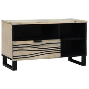 vidaXL TV Units White 31.50 x 12.99 x 18.11 in Engineered wood