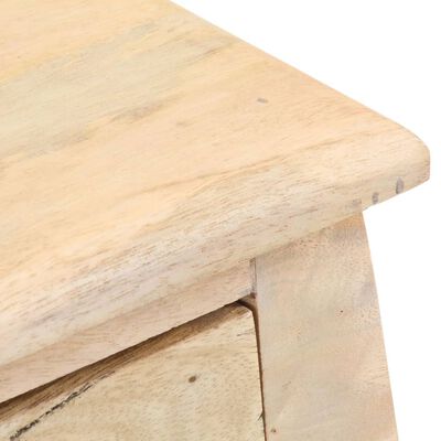 vidaXL Bed Cabinet 11"x11"x18.1" Solid Mango Wood