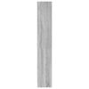 vidaXL Book Cabinet Grey Sonoma Engineered wood Medium Book Cabinet