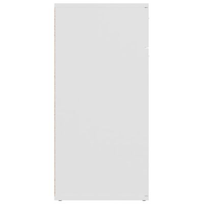 vidaXL Sideboard White 31.5"x14.2"x29.5" Engineered Wood