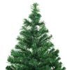 vidaXL Christmas Tree Green PVC, Plastic 70.9 in Ornaments