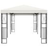 vidaXL Gazebo Cream Polyester Large Durable Gazebo Rectangular