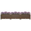 vidaXL Raised Bed 47.2"x15.7"x9.1" Polypropylene