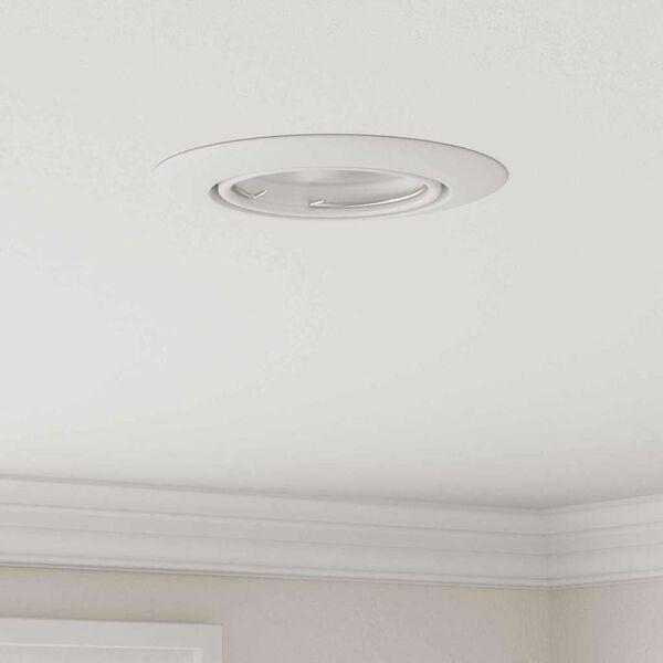 vidaXL Spotlight 6 pcs White 9 x 9 x 2.5 cm Metal