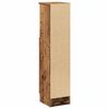 vidaXL Bathroom Cabinet Old wood Engineered wood Slim, Tall