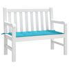 vidaXL Garden Bench Cushion Turquoise 47.2" x 19.7" x 1.6