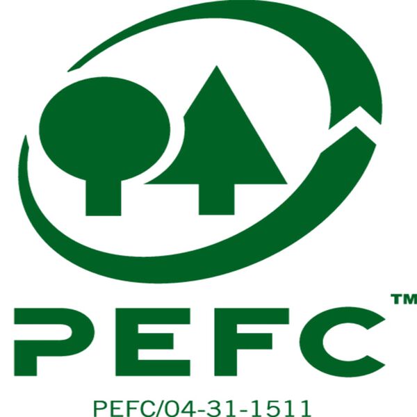 FMD Mirror Artisan Oak Melamine-coated Particle Board Medium Mirror