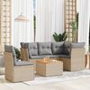 vidaXL Patio Sofa Set Modular Sofa Set Rectangular Modern