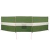 vidaXL Camping Windbreak Green 192.9x48.4" Waterproof