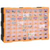 vidaXL Multi-drawer Organizer with 64 Drawers 20.5"x6.3"x14.8"