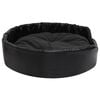 vidaXL Dog Bed Black