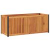 vidaXL Garden Planter Natural Wood Solid Acacia Wood