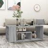 vidaXL Coffee Table Grey Sonoma Engineered Wood Medium Coffee Table