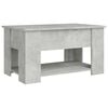 vidaXL Coffee Table Concrete Grey Engineered Wood Medium Coffee Table