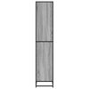 vidaXL Bookcase Grey sonoma Engineered wood Tall Bookcase Rectangular