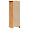 vidaXL Bathroom Cabinet with Storage VIGO Honey Brown 37 x 34 x 110 cm