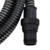 vidaXL Suction Hose Black PVC 32.8ft Durable Suction Hose
