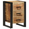 vidaXL Bedside Cabinet Brown 40 x 35 x 50 cm solid mango wood