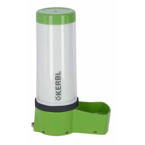Kerbl Pet Waterer Green and White Plastic Compact Pet Waterer