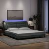 vidaXL Bed Frame Light grey