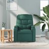 vidaXL Massage Recliner Chair Dark Green