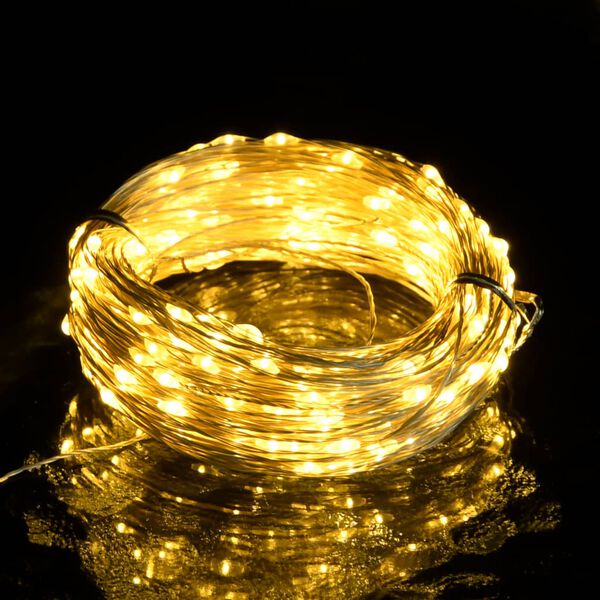 vidaXL String Light Warm white Copper 131.2ft long String Light Other