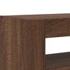 vidaXL Sideboard Brown Oak 45.67 x 11.81 x 29.53 in Engineered Wood