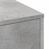 vidaXL Narrow Bathroom Cupboard Concrete Grey Engineered Wood Slim