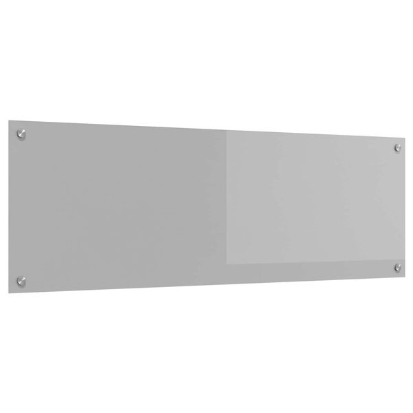 vidaXL Kitchen Backsplash Light grey 47.24 x 15.75 x 0.24 in