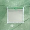 vidaXL Greenhouse Green Polyethylene (PE), galvanized steel 602.8 sq ft