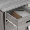 vidaXL Office Cabinet Grey sonoma 76 x 41 x 72 cm Engineered wood