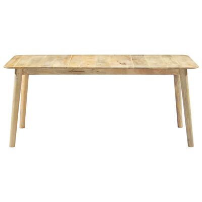 vidaXL Dining Table 70.9"x35.4"x29.9" Solid Mango Wood