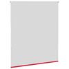 vidaXL Roller Blind Red 100% polyester 55.1 x 68.9 in Height-Adjustable