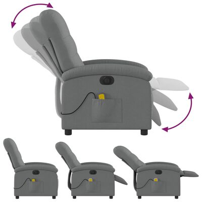 Series of three small images showing multiple reclined positions of the same chair.