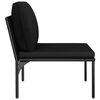 vidaXL Garden Lounge Set Black