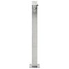 vidaXL Water Column Silver Stainless Steel 304 Garden Water Column