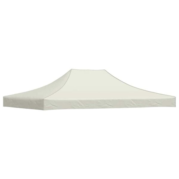 vidaXL Party Tent Roof 13.1x9.8' Cream 2.95 oz/ft²