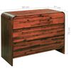vidaXL Chest Of Drawers Natural Acacia Solid Acacia Wood Compact
