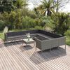 vidaXL Garden Lounge Set Grey