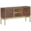 vidaXL Sideboard Honey Brown Solid mango wood Medium Sideboard